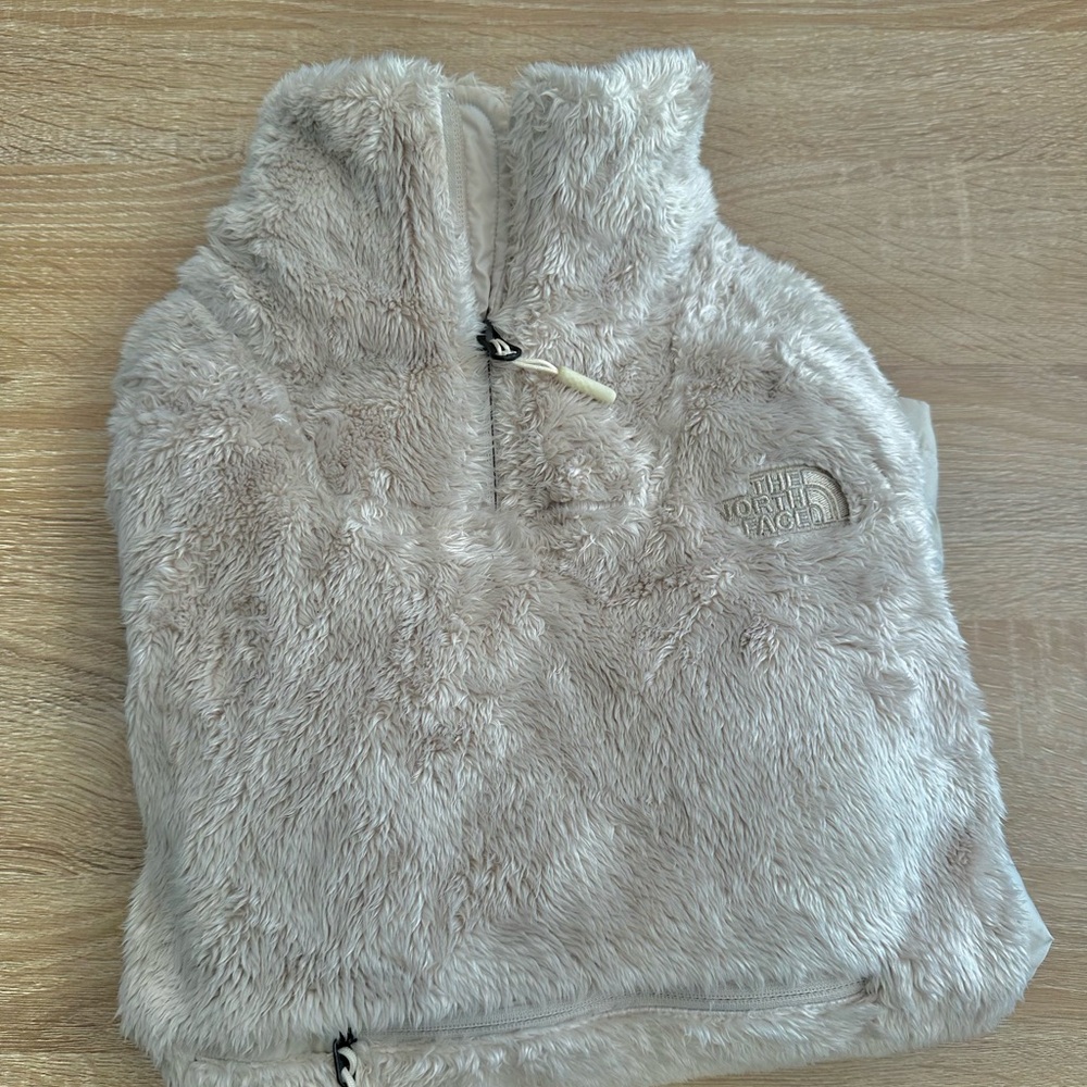 The North Face Fuzzy Beige Pullover